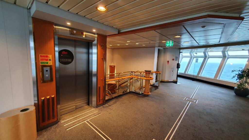 Aboard the Hurtigruten on the Barents Sea