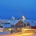Polar night in Vardø
