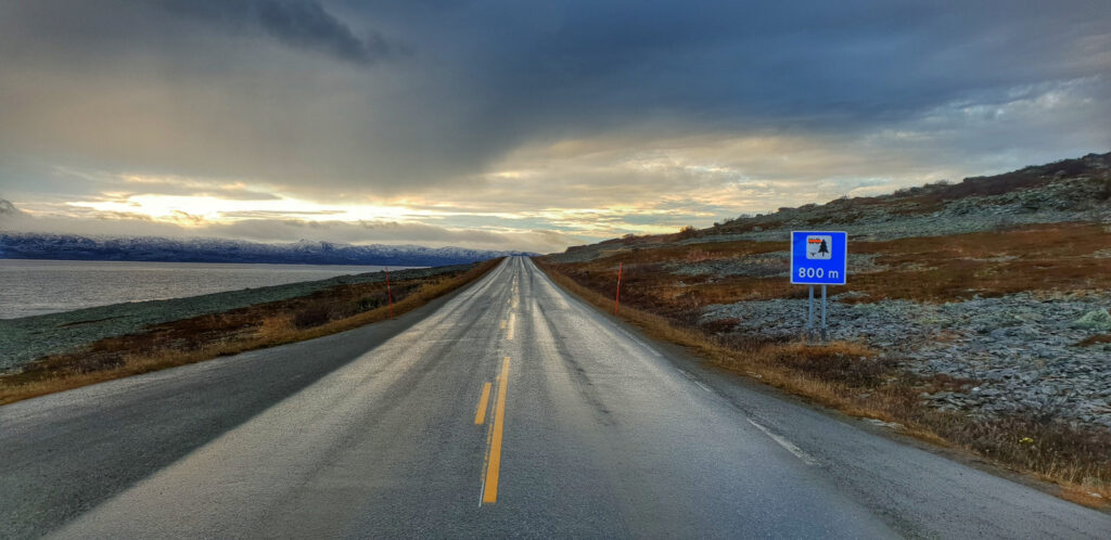 Road trip along the National Tourist Route in Varanger