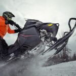 Snowmobile in Varanger